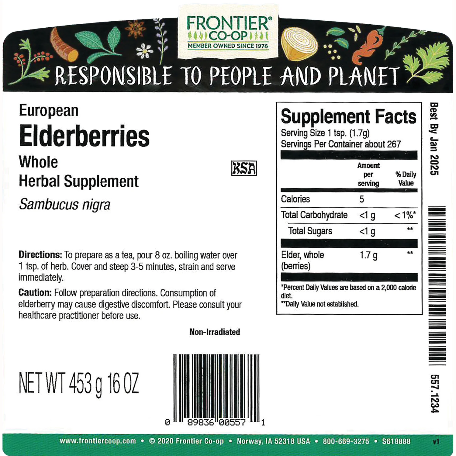Whole European Elderberries - Image 3