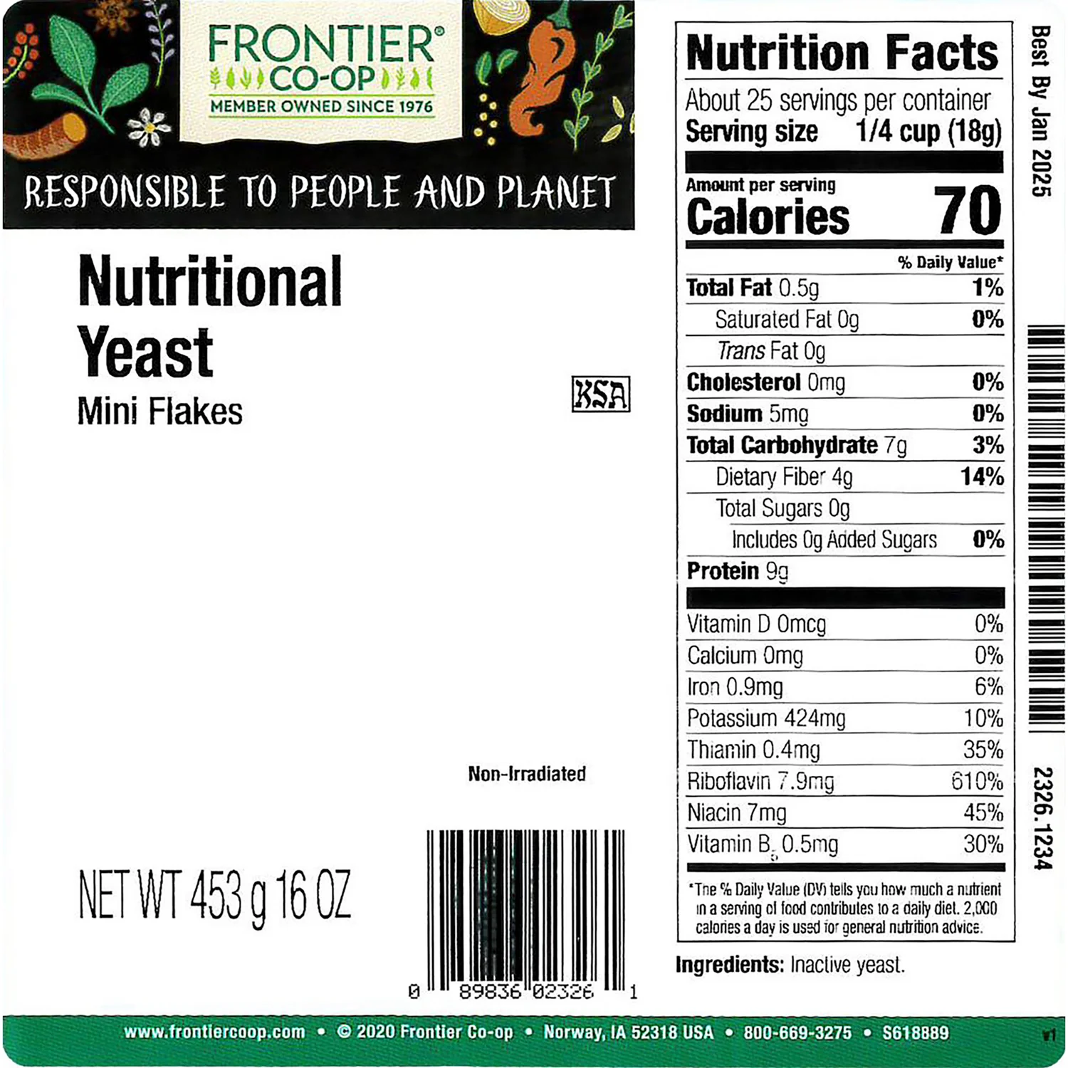 Nutritional Yeast Mini Flakes - Image 3