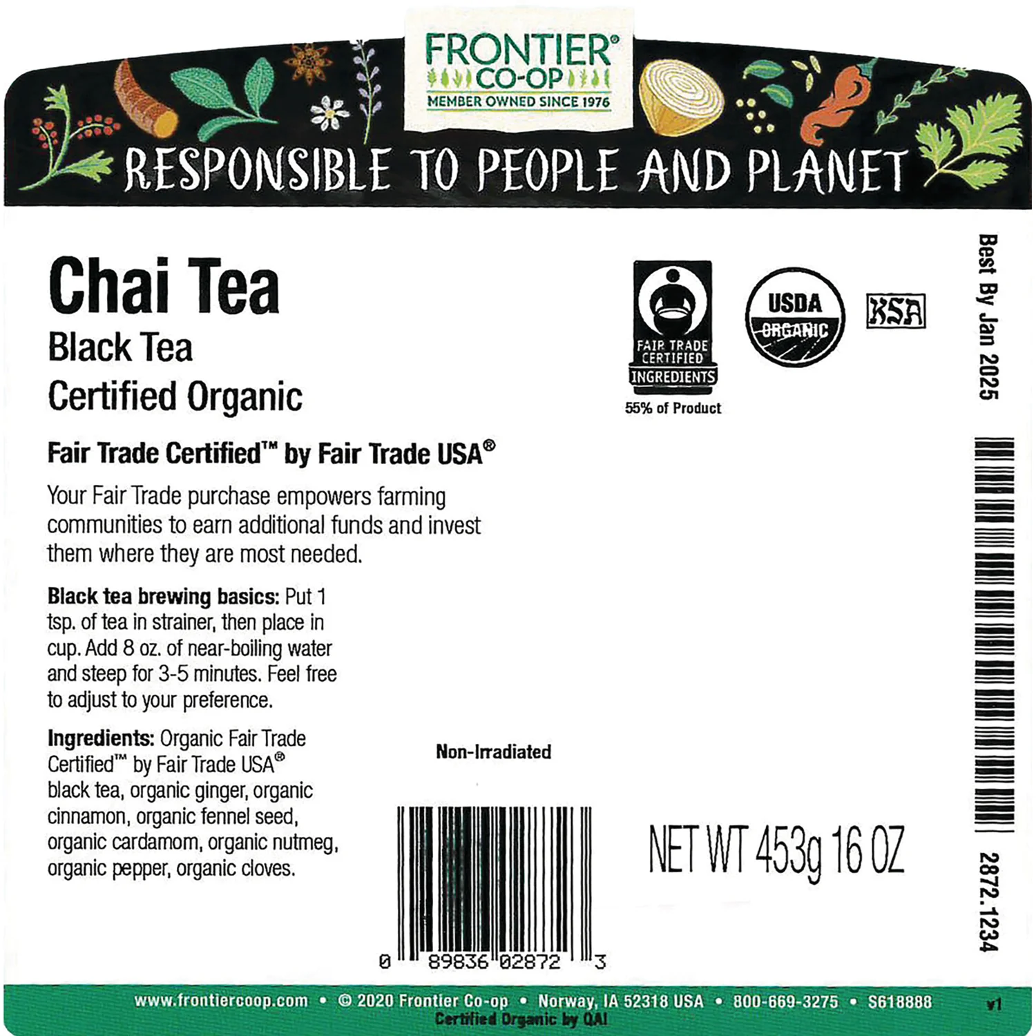 Organic Chai Tea Black Tea - Image 3