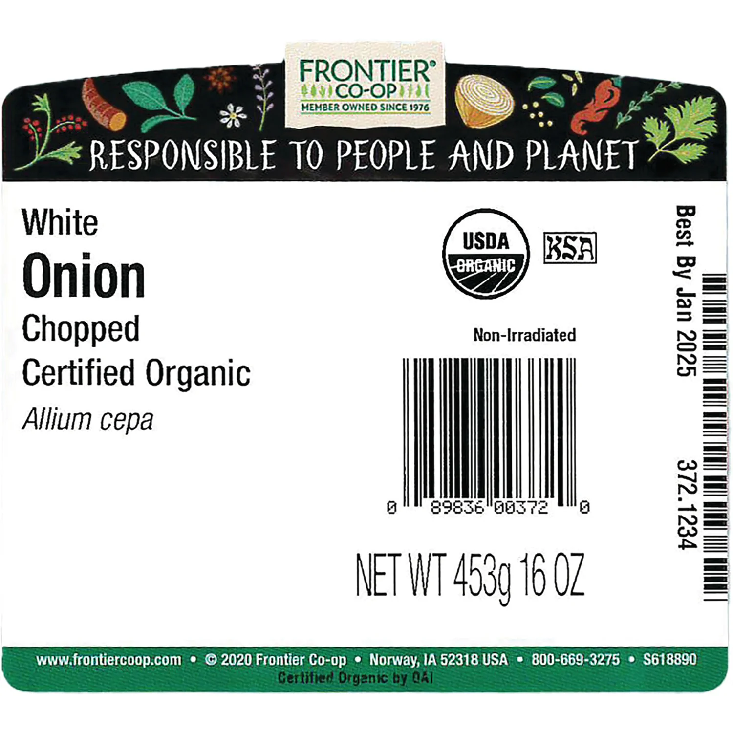 Organic Chopped White Onion - Image 3