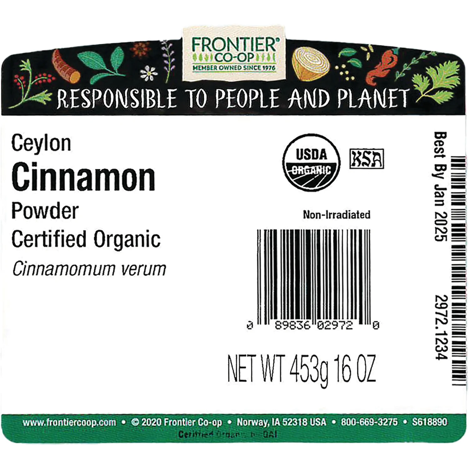 Ceylon Cinnamon Powder Certified Organic - Image 3