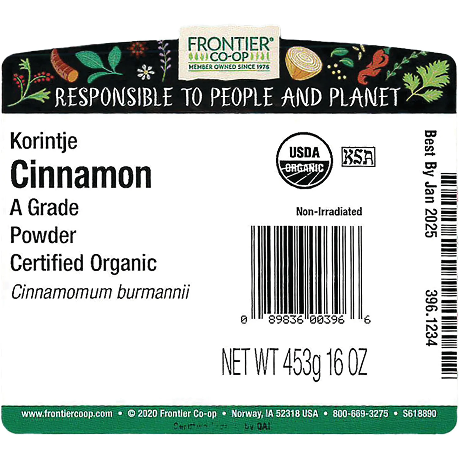 Organic Korintje Cinnamon A Grade Powder - Image 3