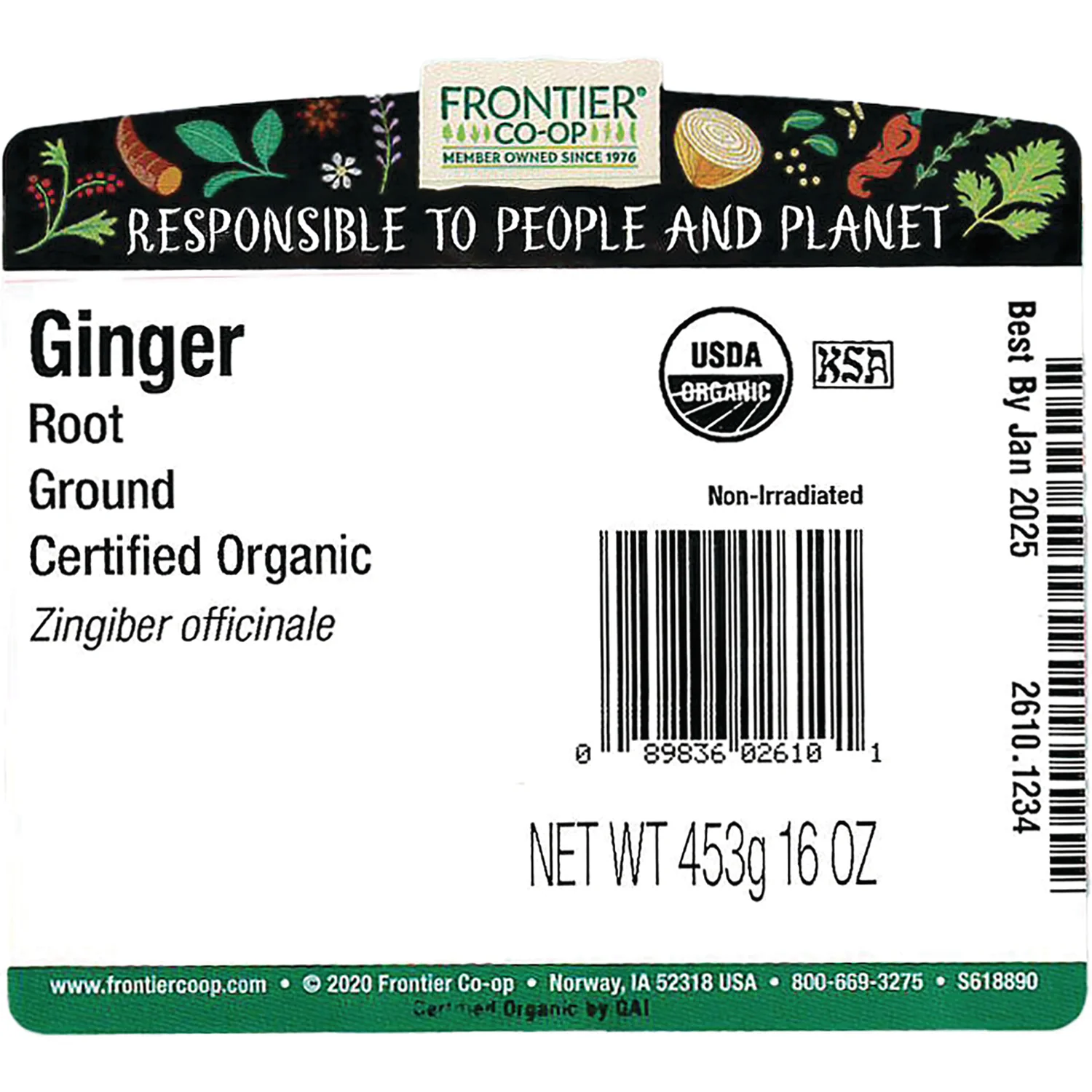 Organic Ground Ginger Root - Image 3