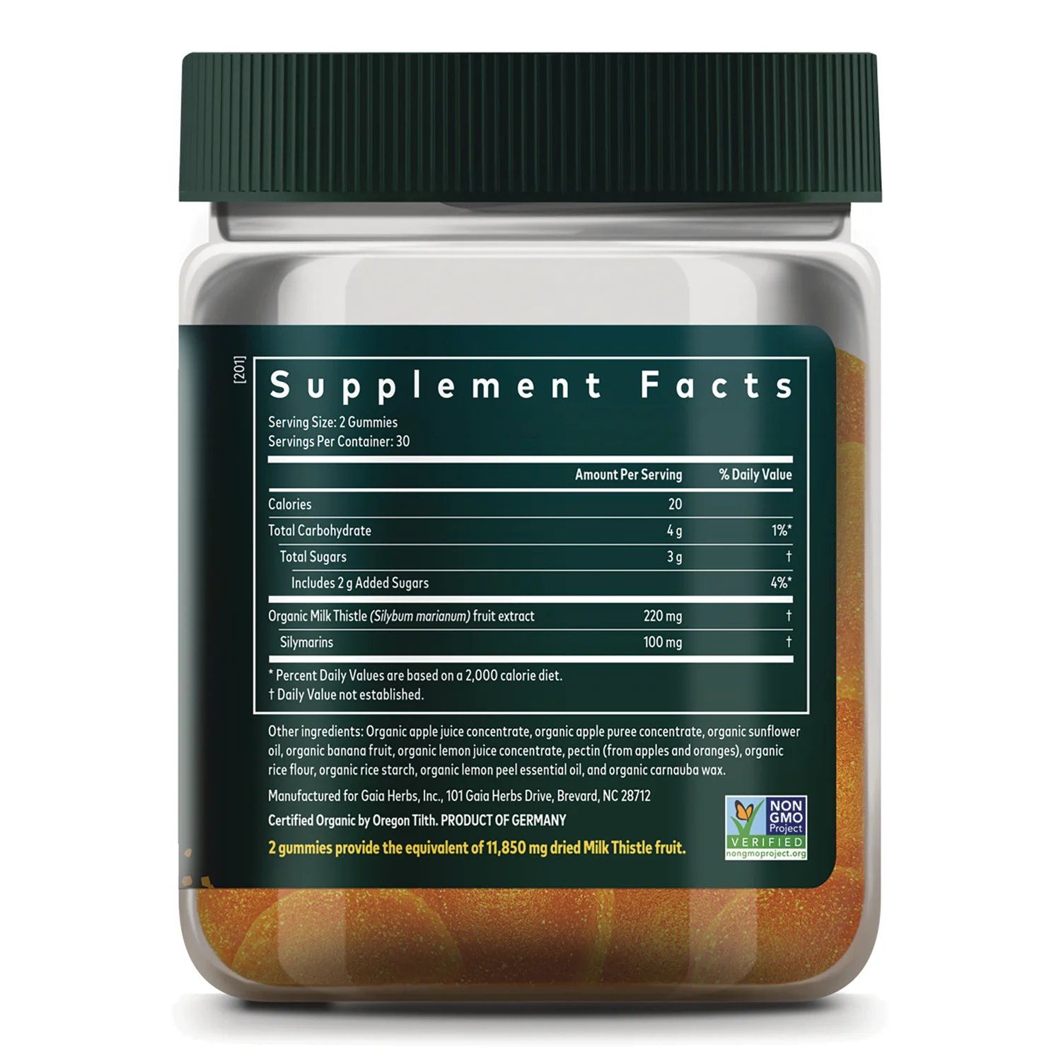 Milk Thistle Gummies - Lemon - Image 2