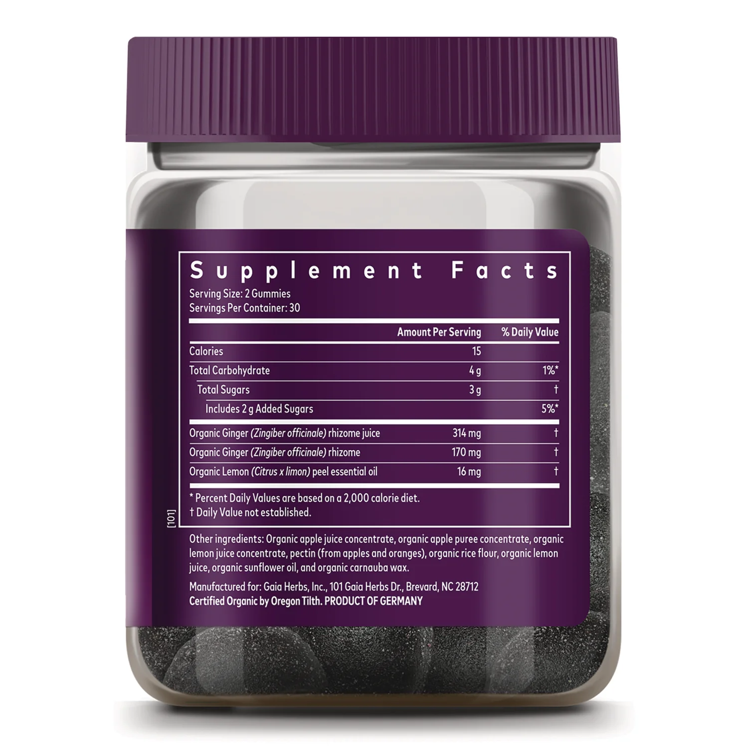 Nausea Gummies - Ginger - Image 2