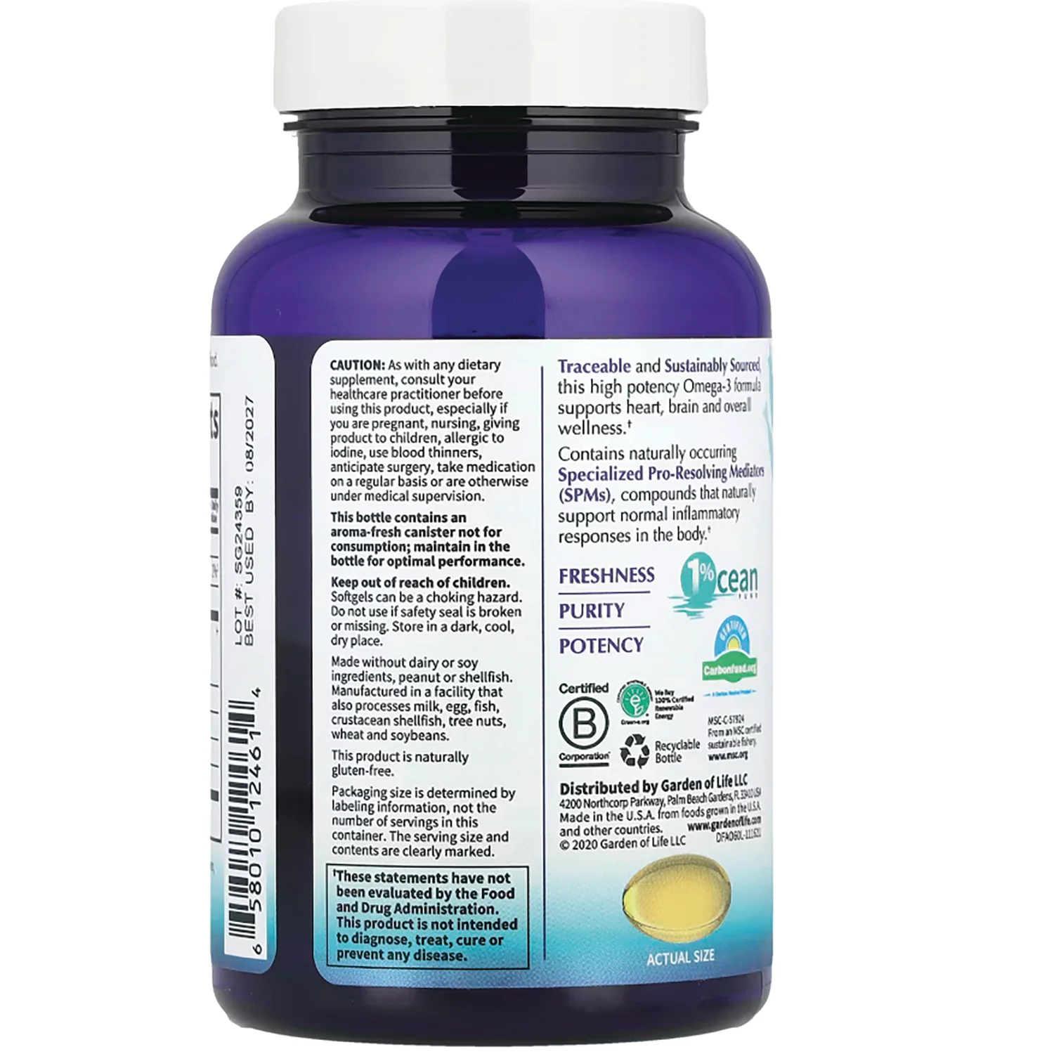 Dr. Formulated Advanced Omega - Citrus - Image 3
