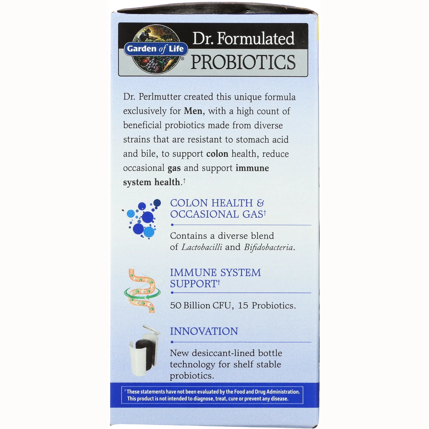 Dr. Formulated Probiotics Once Daily Men's - Image 4