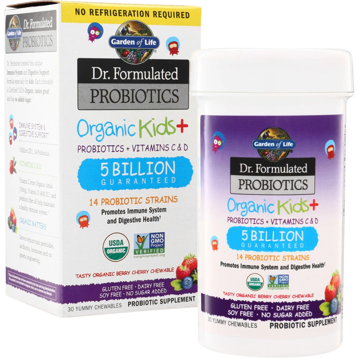 Dr. Formulated Probiotics Organic Kids+ - Image 2