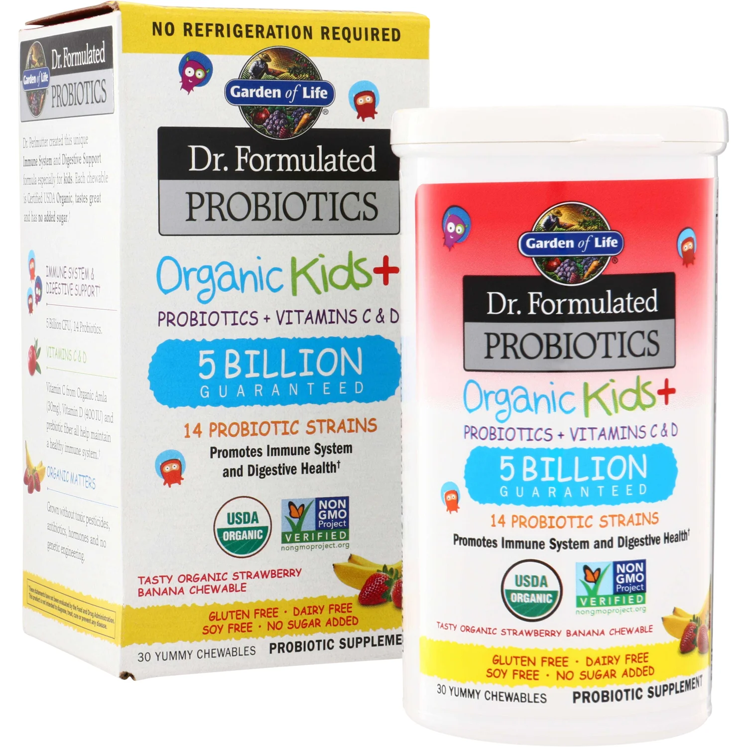 Dr. Formulated Probiotics Organic Kids+ - Image 3