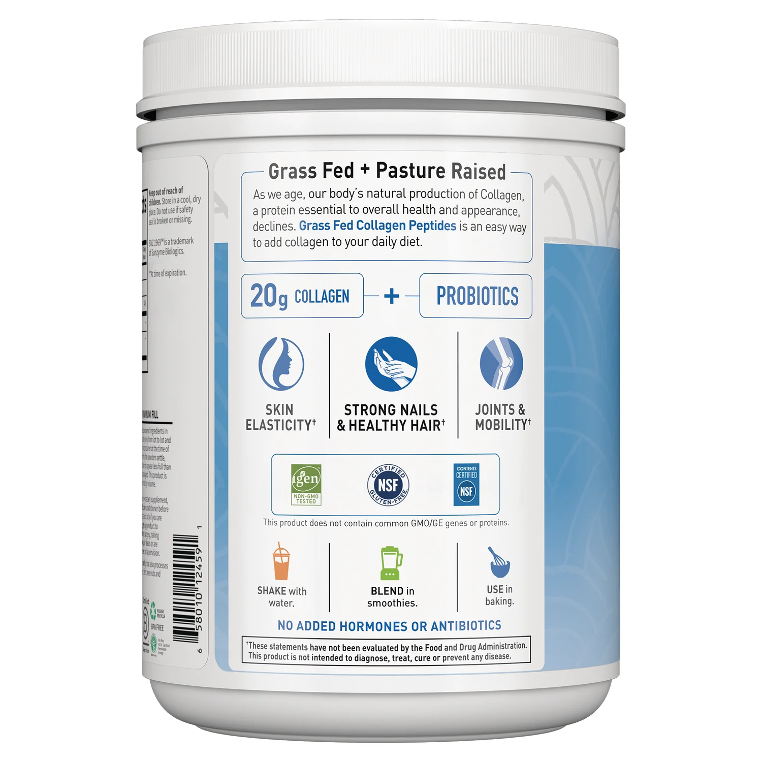 Grass Fed Collagen Peptides - Unflavored - Image 3