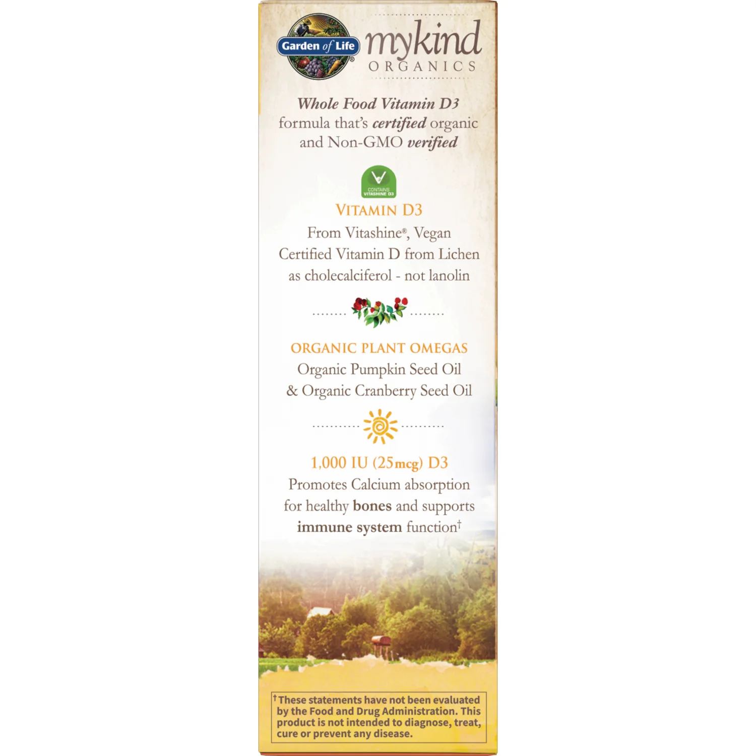 Organics Vegan D3 Organic Spray - Vanilla - Image 4