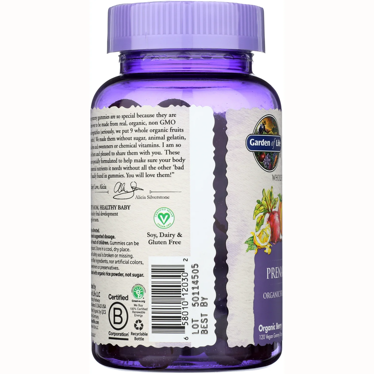 Organics Prenatal Multi Gummies - Organic Berry - Image 4