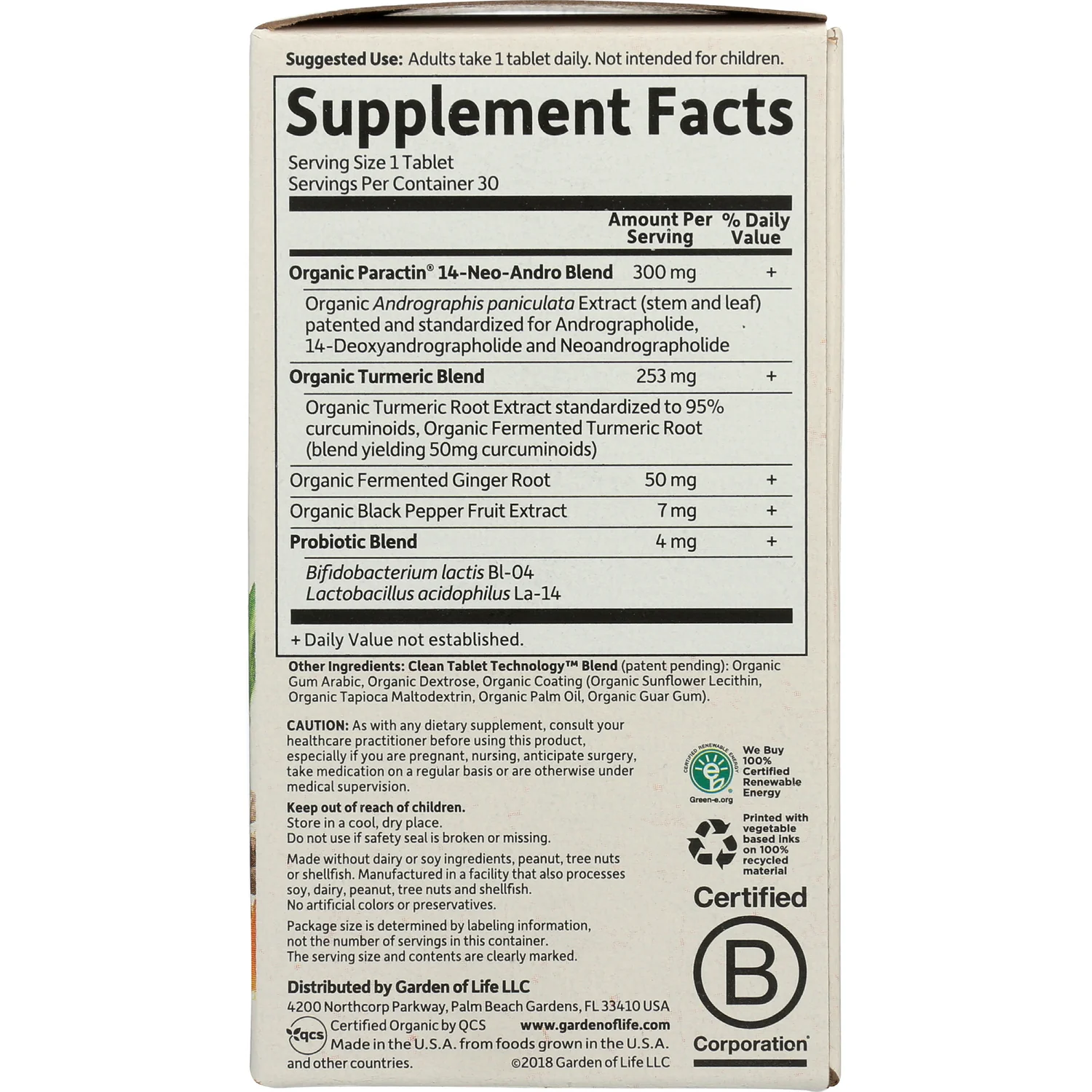 mykind Organics Turmeric Pain Relief - Image 2