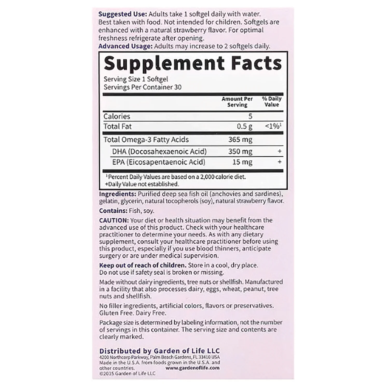 Oceans Mom Prenatal DHA - Strawberry - Image 2