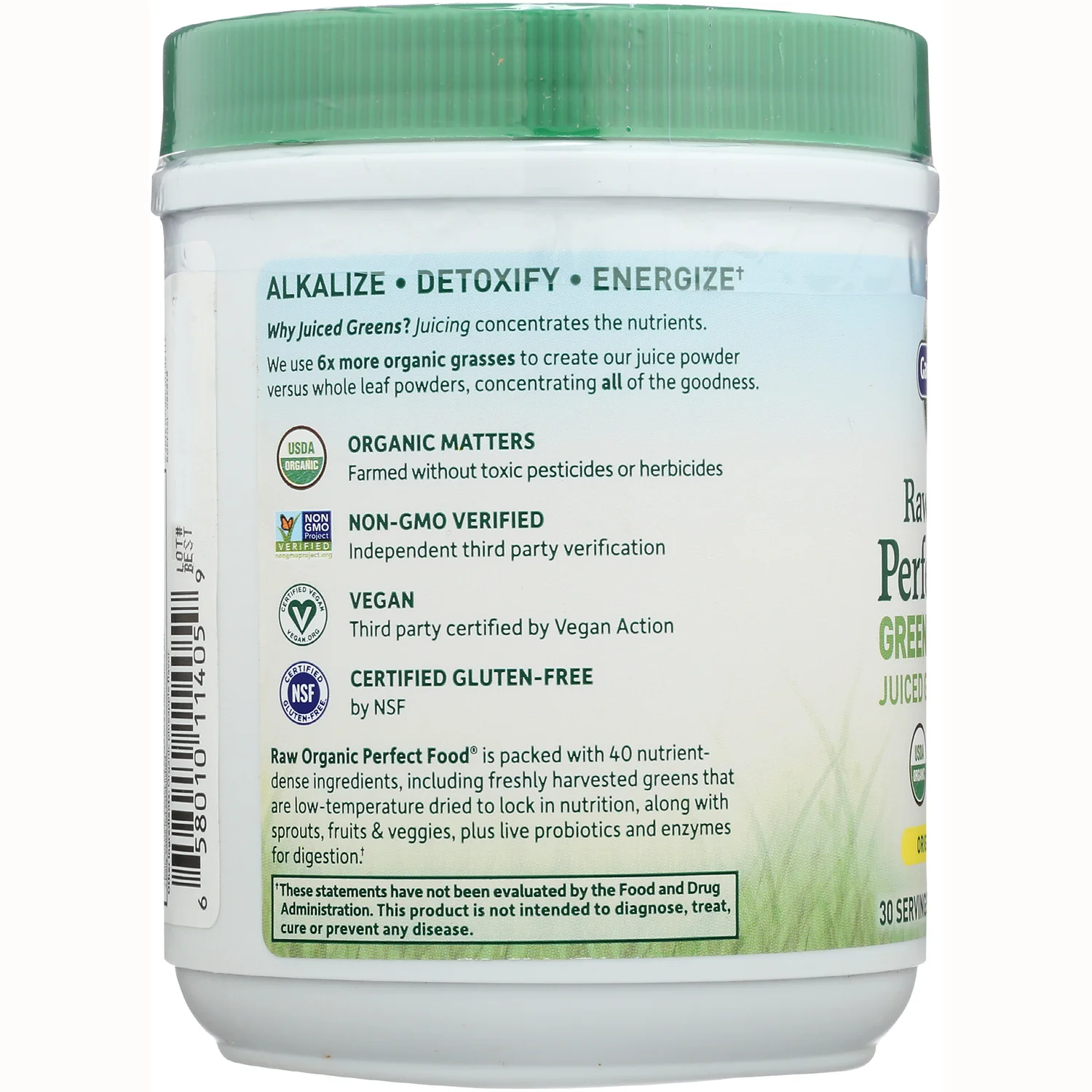 Raw Organic Perfect Food Green Superfood - Original - Image 4