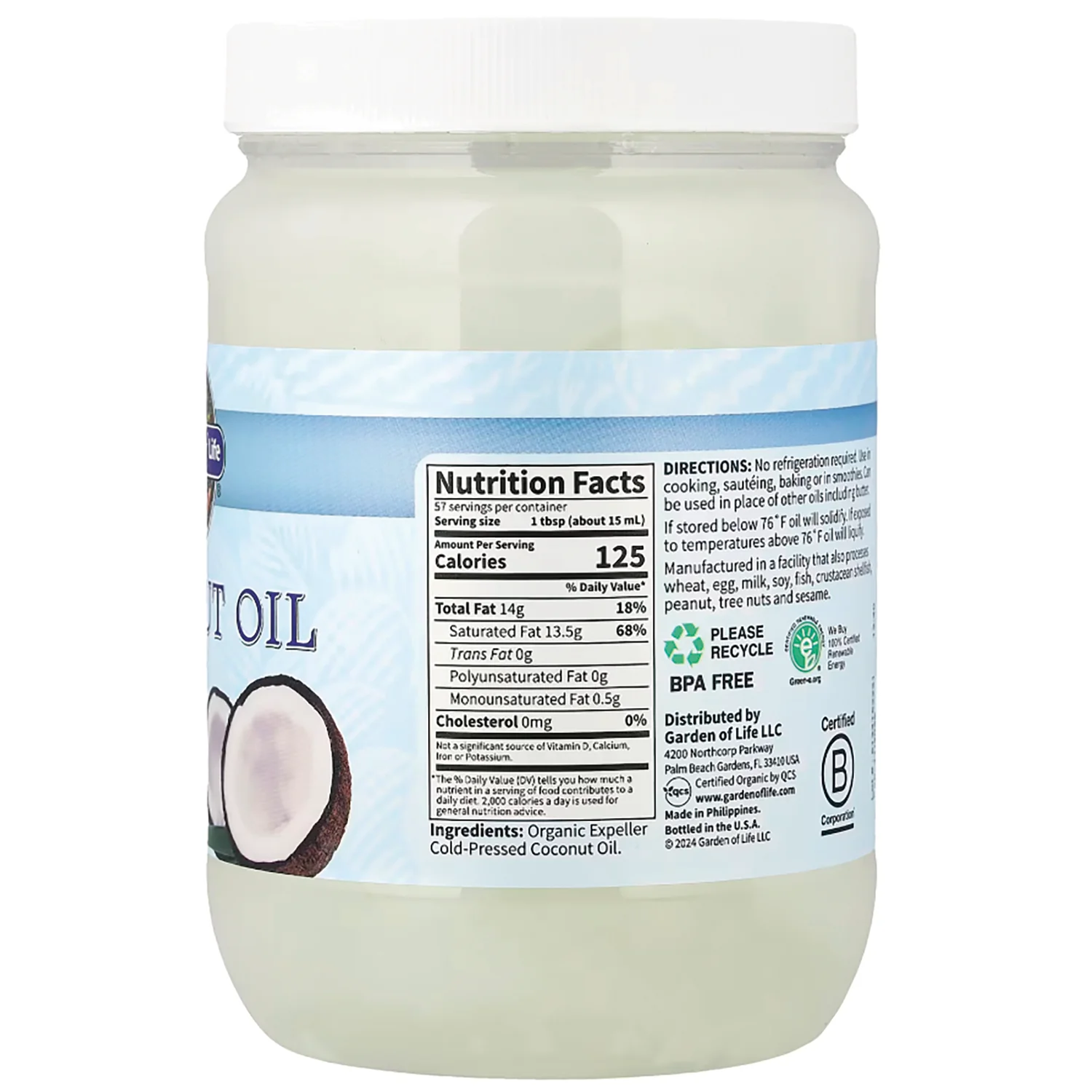 Raw Extra Virgin Coconut Oil - Image 2