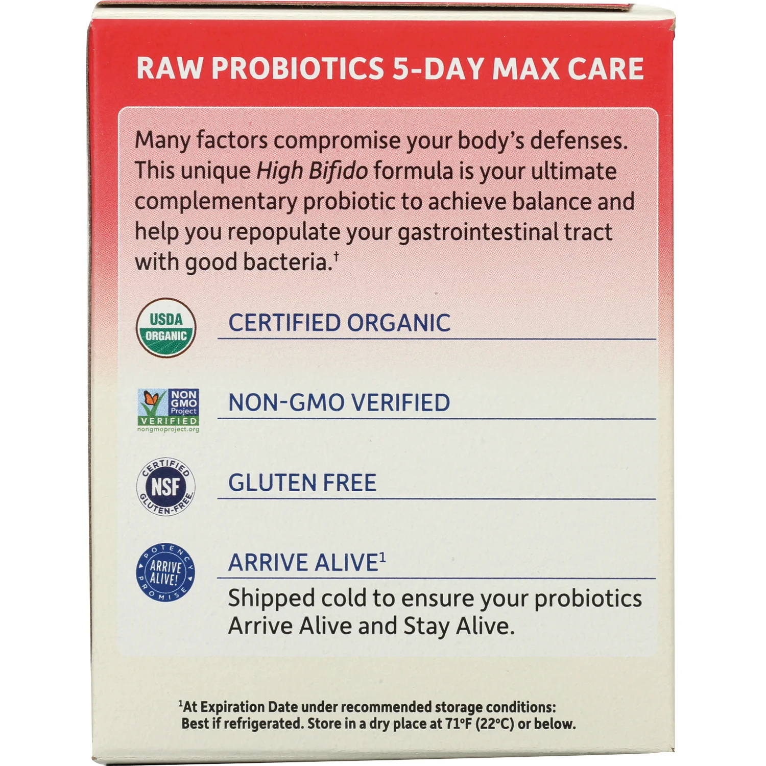 RAW Probiotics 5-Day Max Care - Image 3