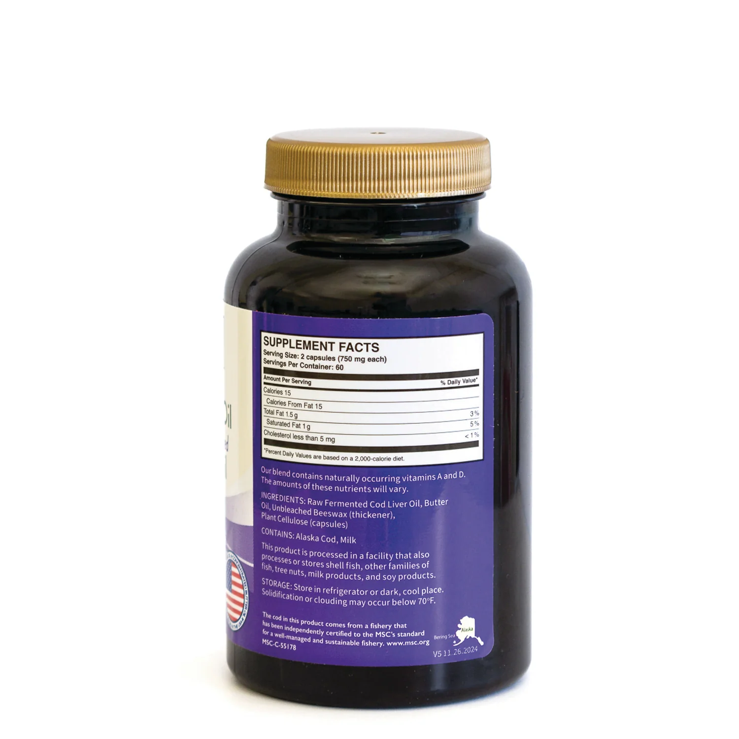 Fermented Cod Liver Oil and Concentrated Butter Oil - Image 2