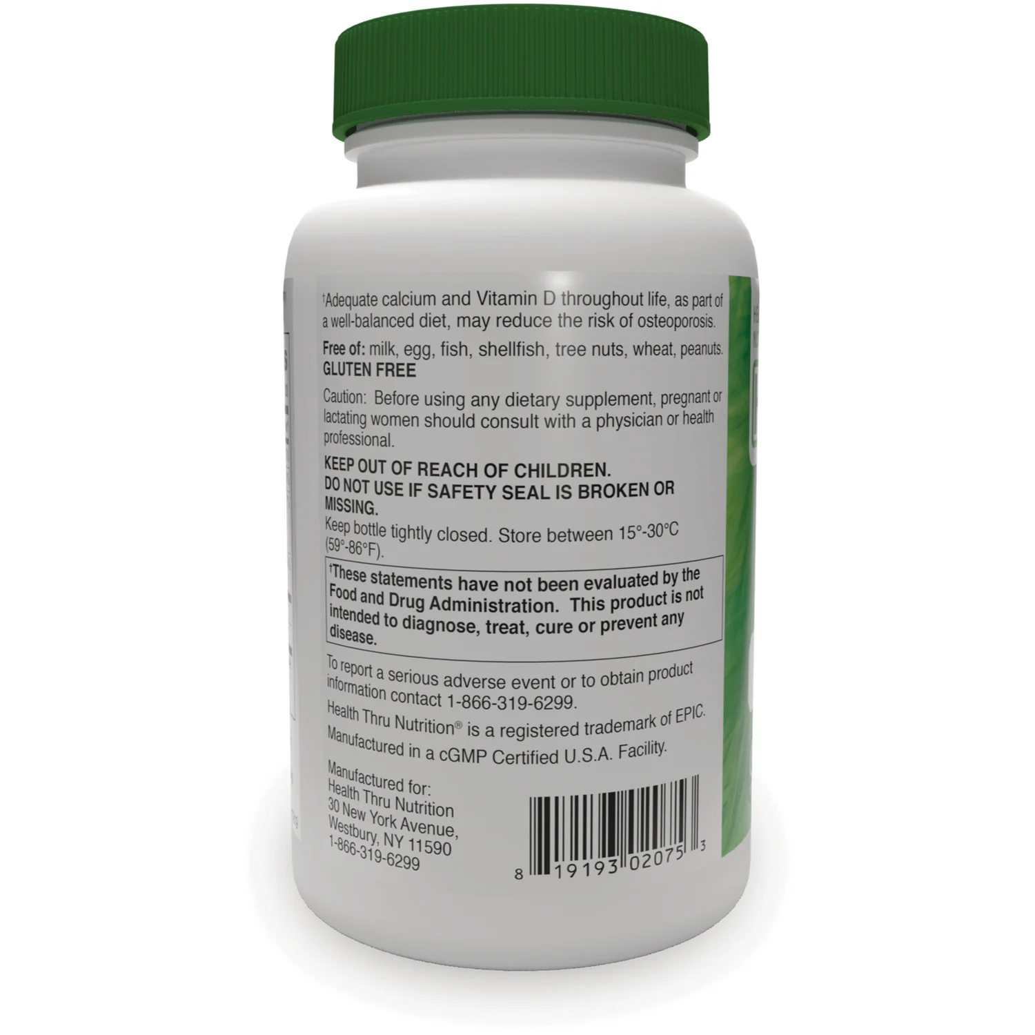 Calcium, Magnesium & Vitamins D3 & K - Image 3