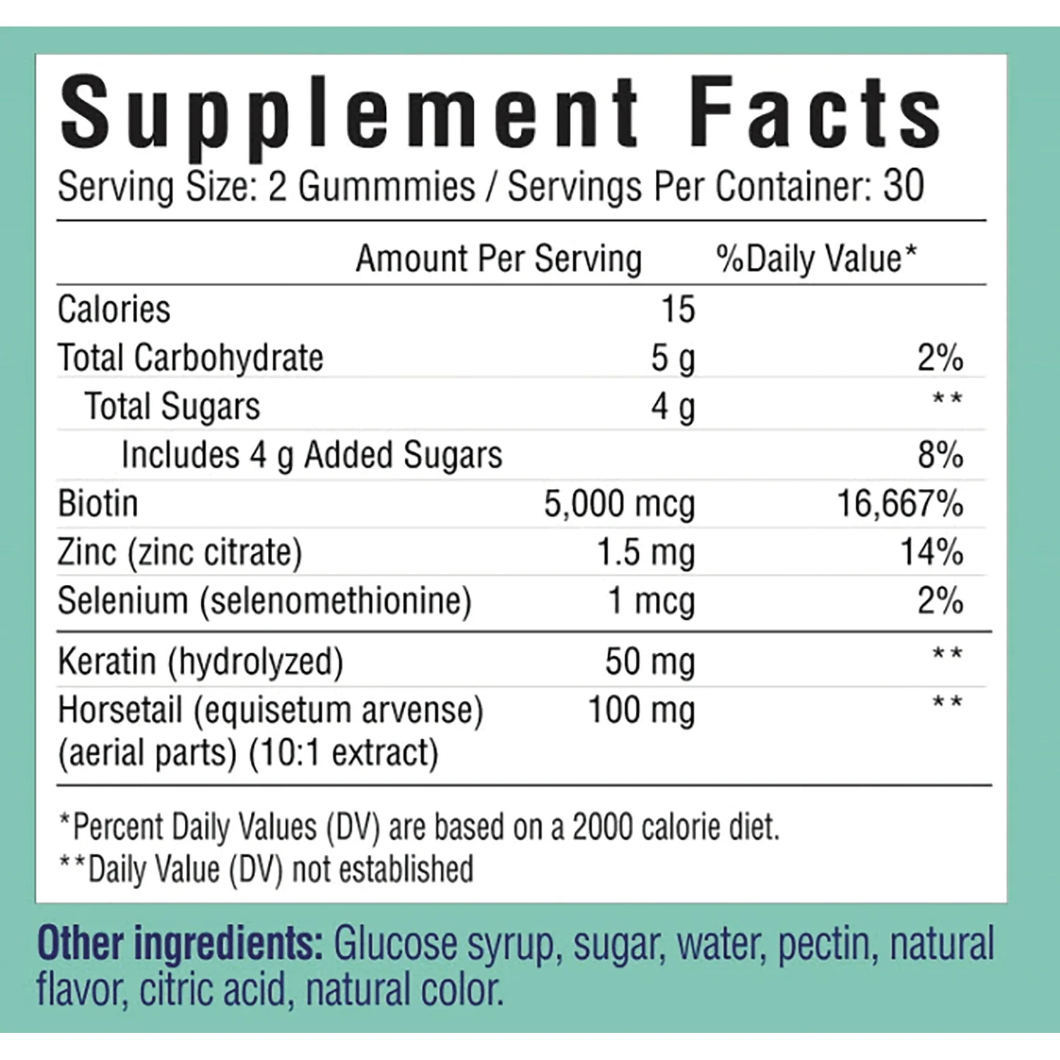Grow Thicker Fuller Hair Gummies - Berry - Image 2