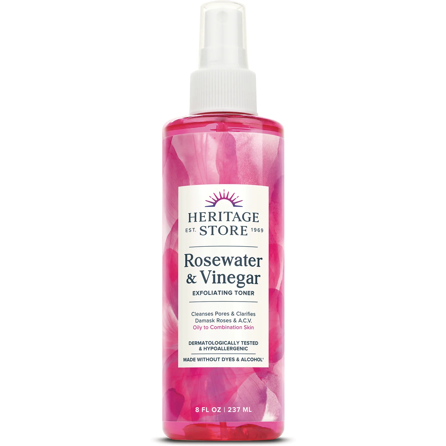 Rosewater & Vinegar Exfoliating Toner