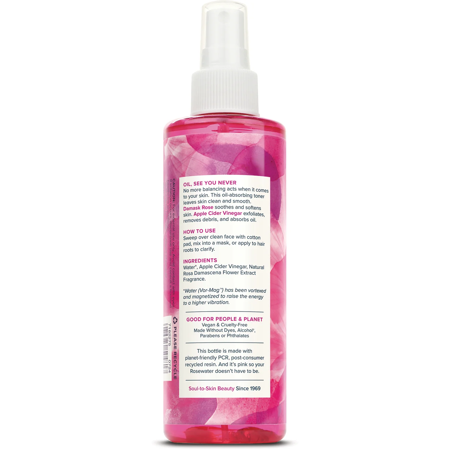 Rosewater & Vinegar Exfoliating Toner - Image 2