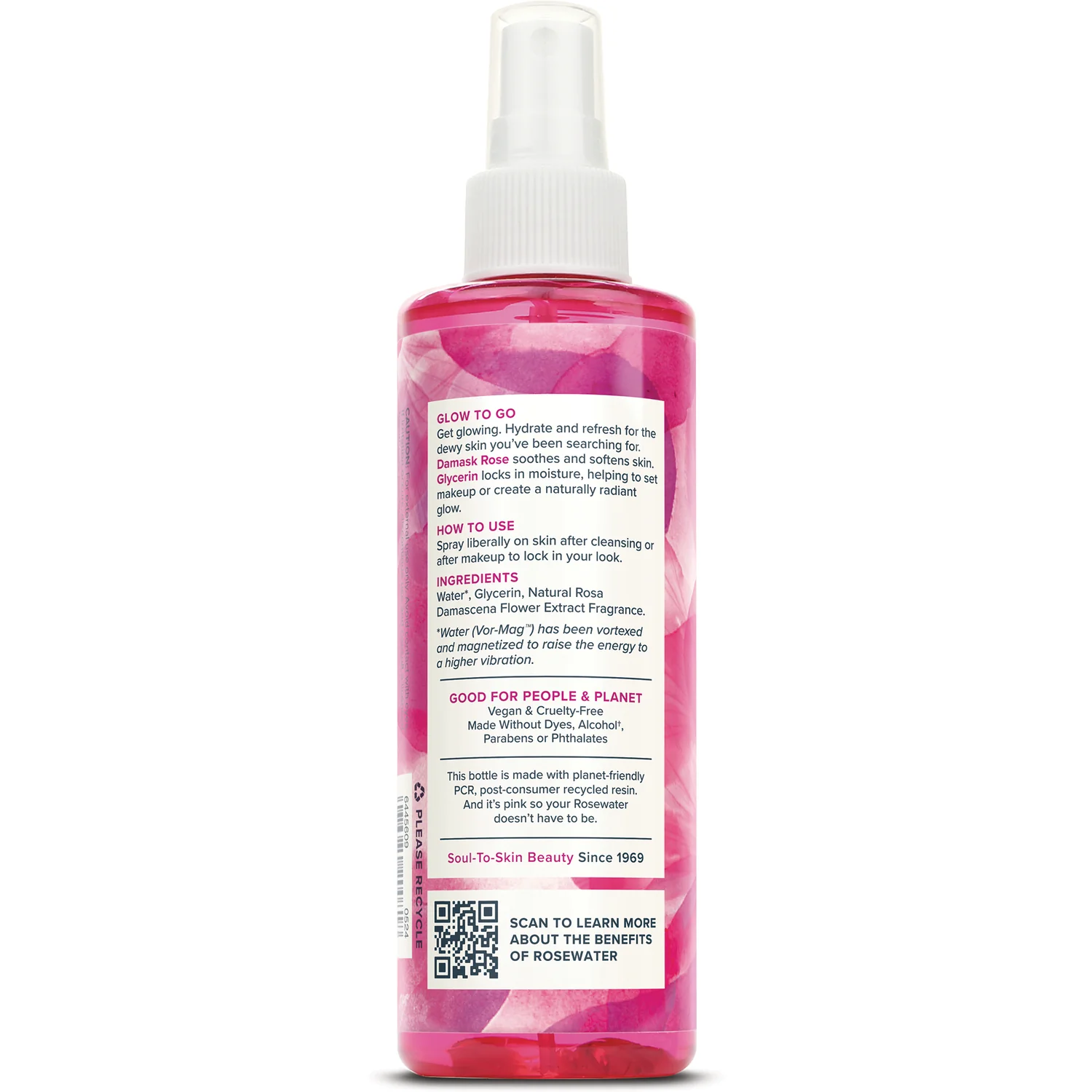 Rosewater & Glycerin Hydrating Facial Mist - Image 2