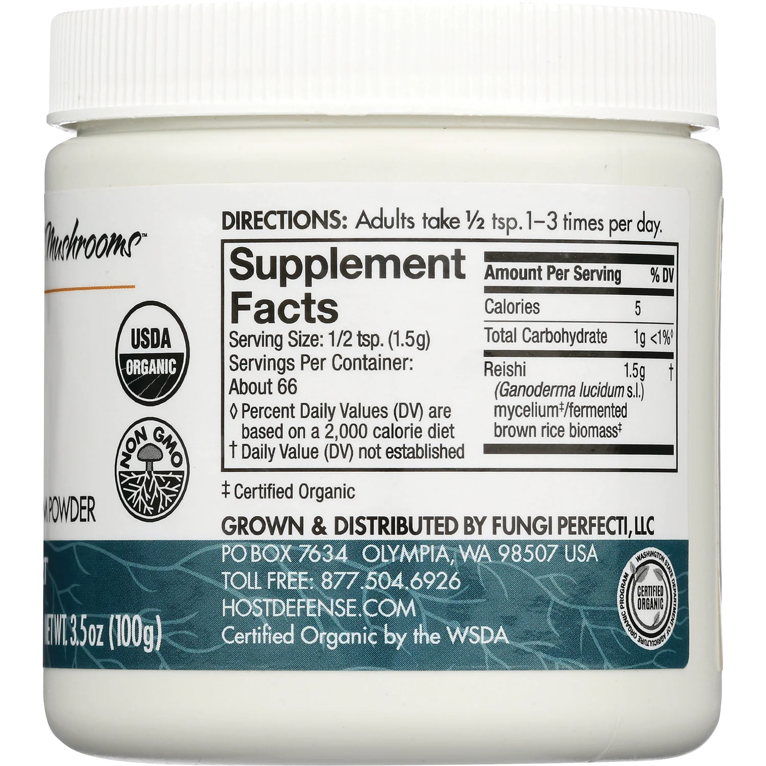 Reishi Mushroom Mycelium Powder - Image 2