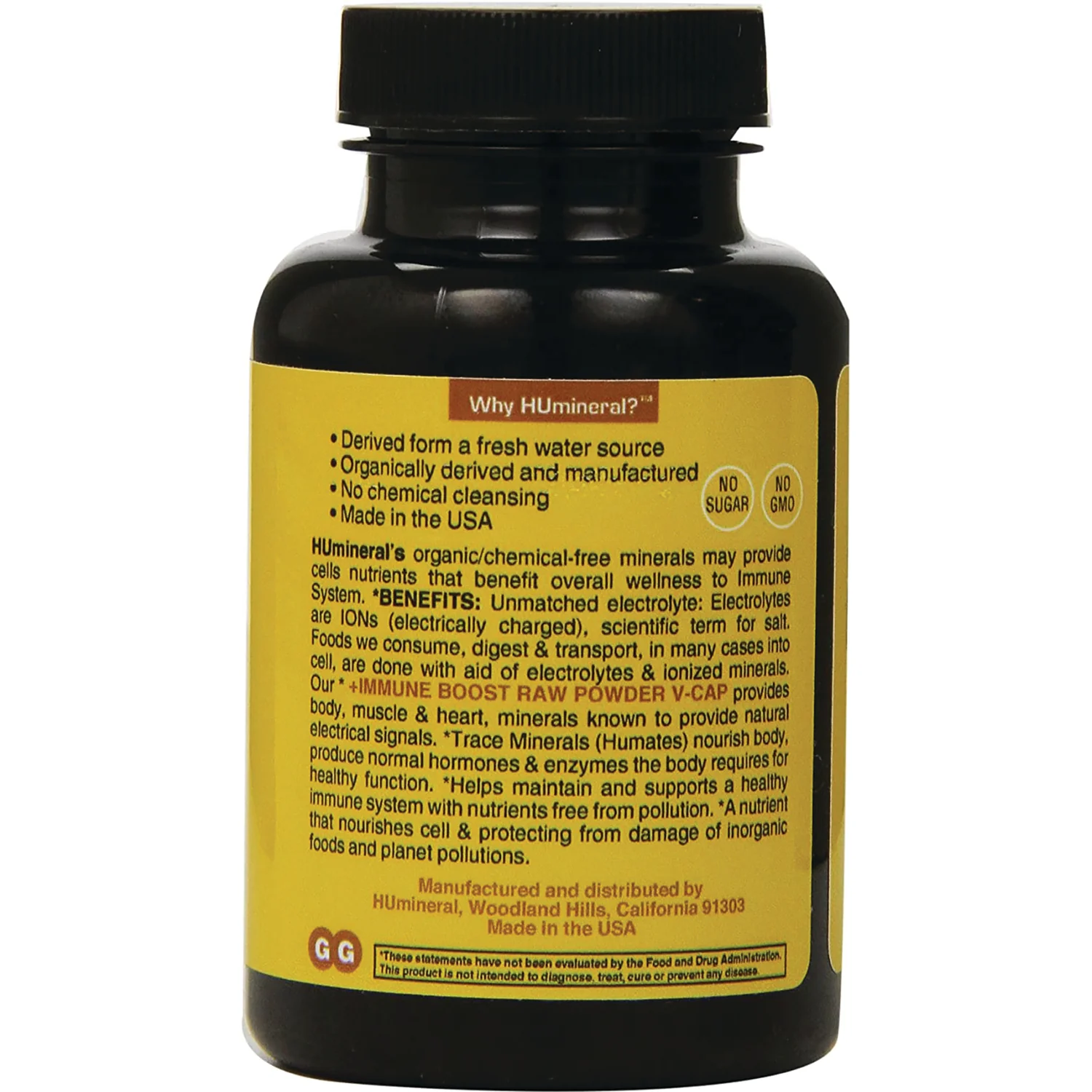 Humic/Fulvic Acid Mineral + Immune Boost Raw Powder - Image 3