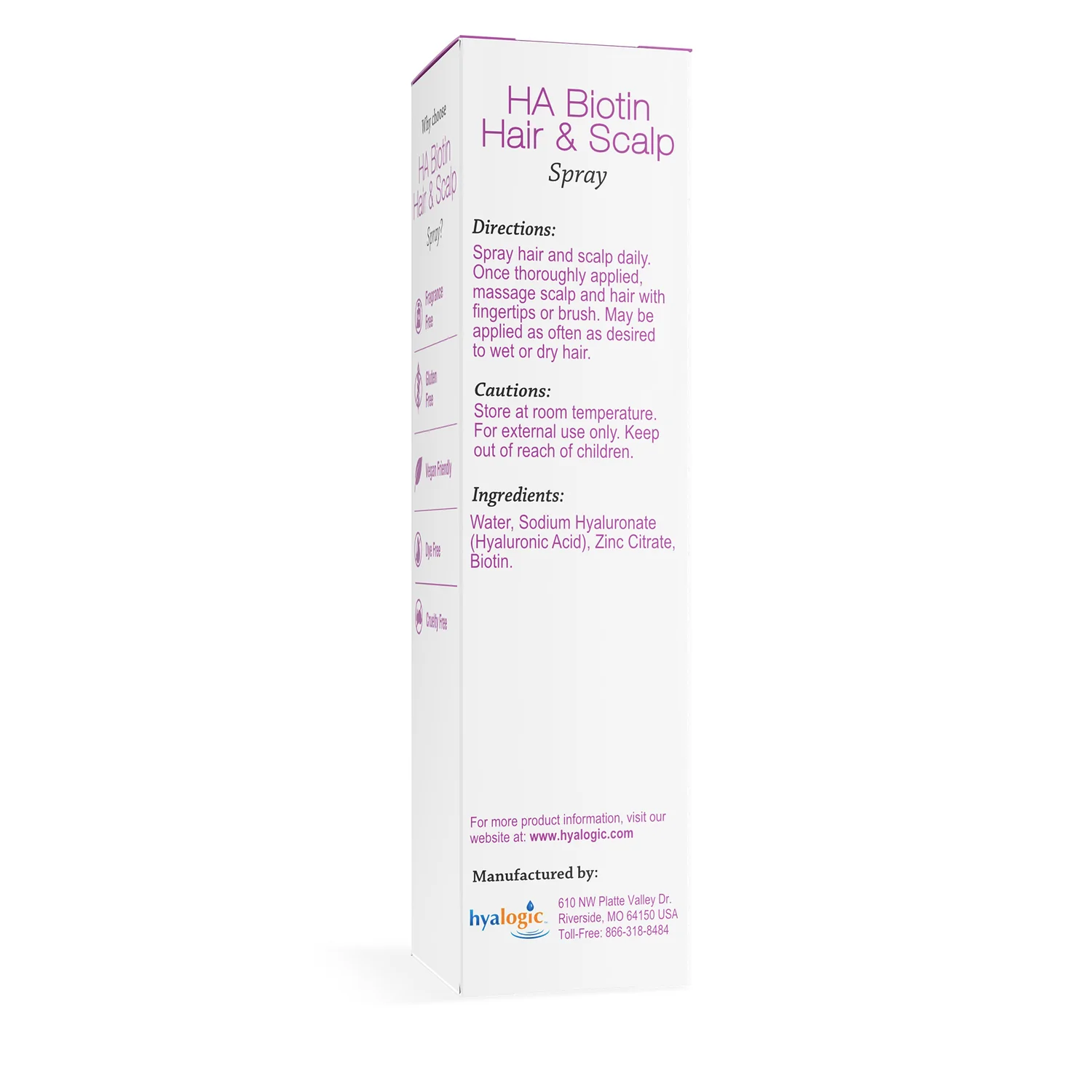HA Biotin Hair & Scalp Spray - Image 2