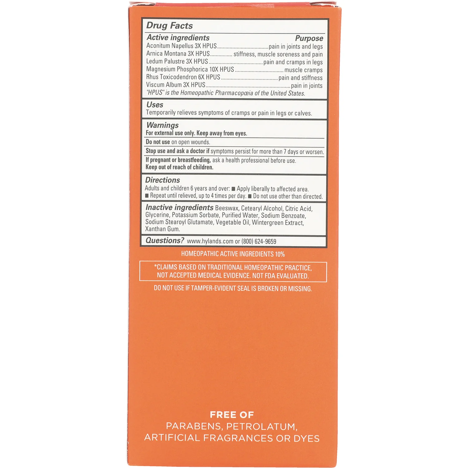 Leg Cramps Ointment - Image 2