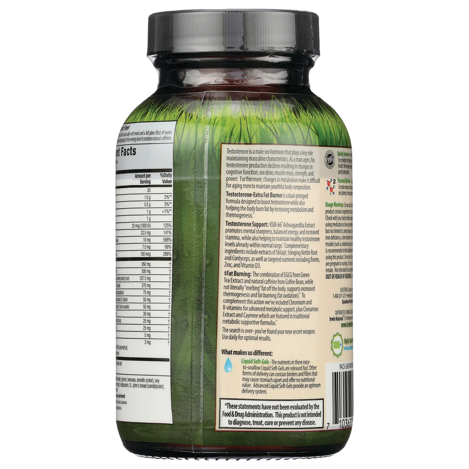 Dual-Action Testosterone-Extra Fat Burner - Image 3