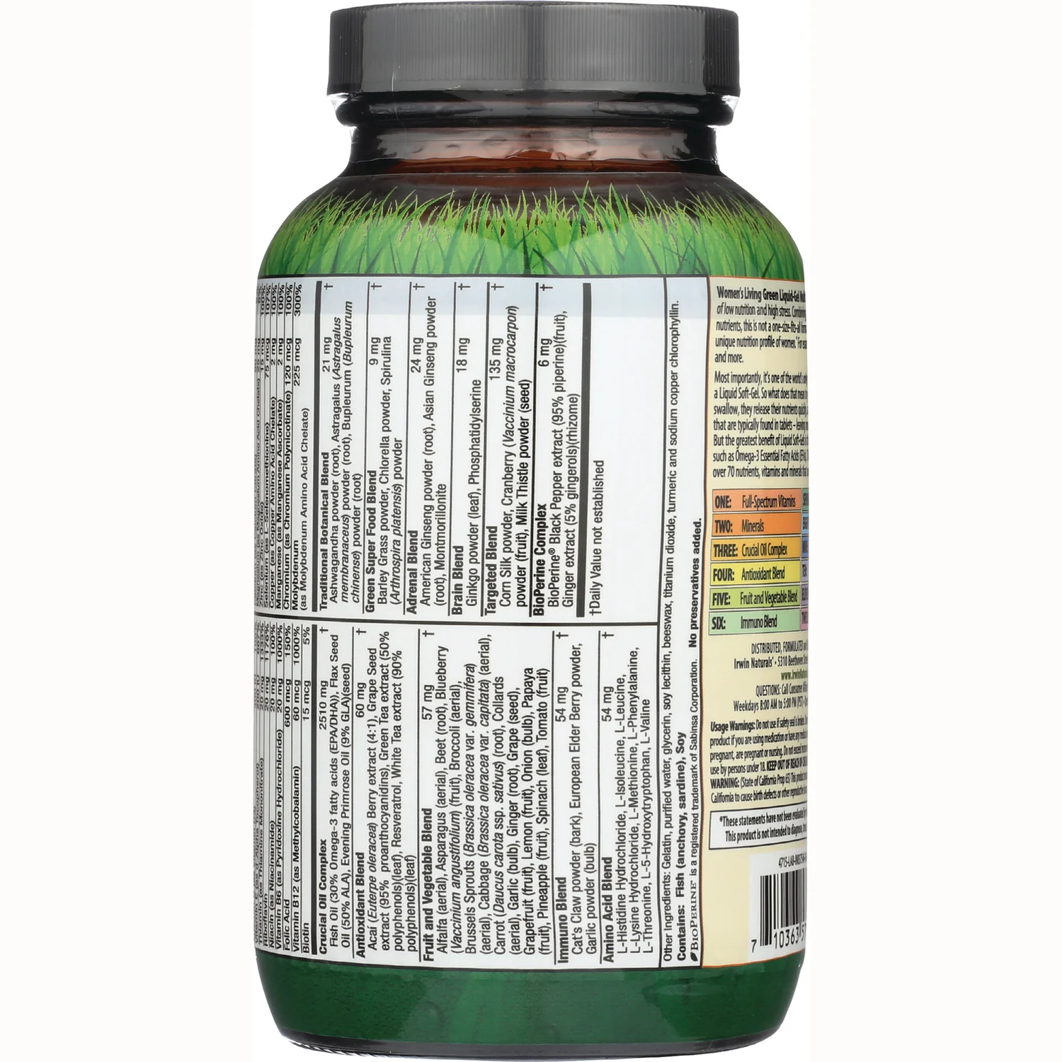 Women's Living Green Liquid-Gel Multi - Image 3