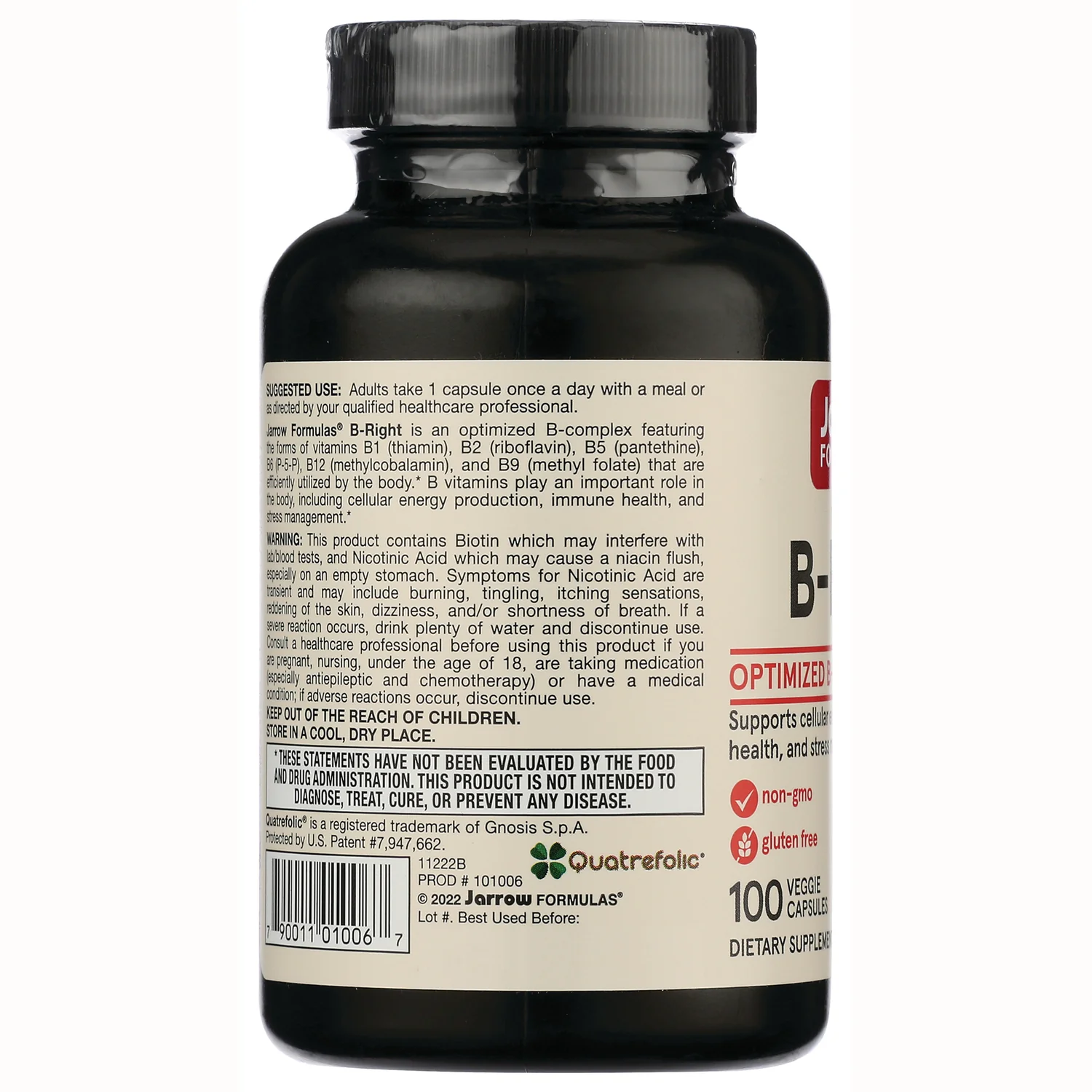 Vegan B-Right Optimized B-Complex - Image 3