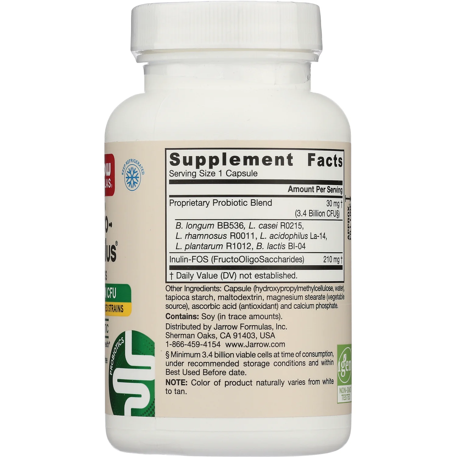Vegan Jarro-Dophilus Plus FOS - Image 2