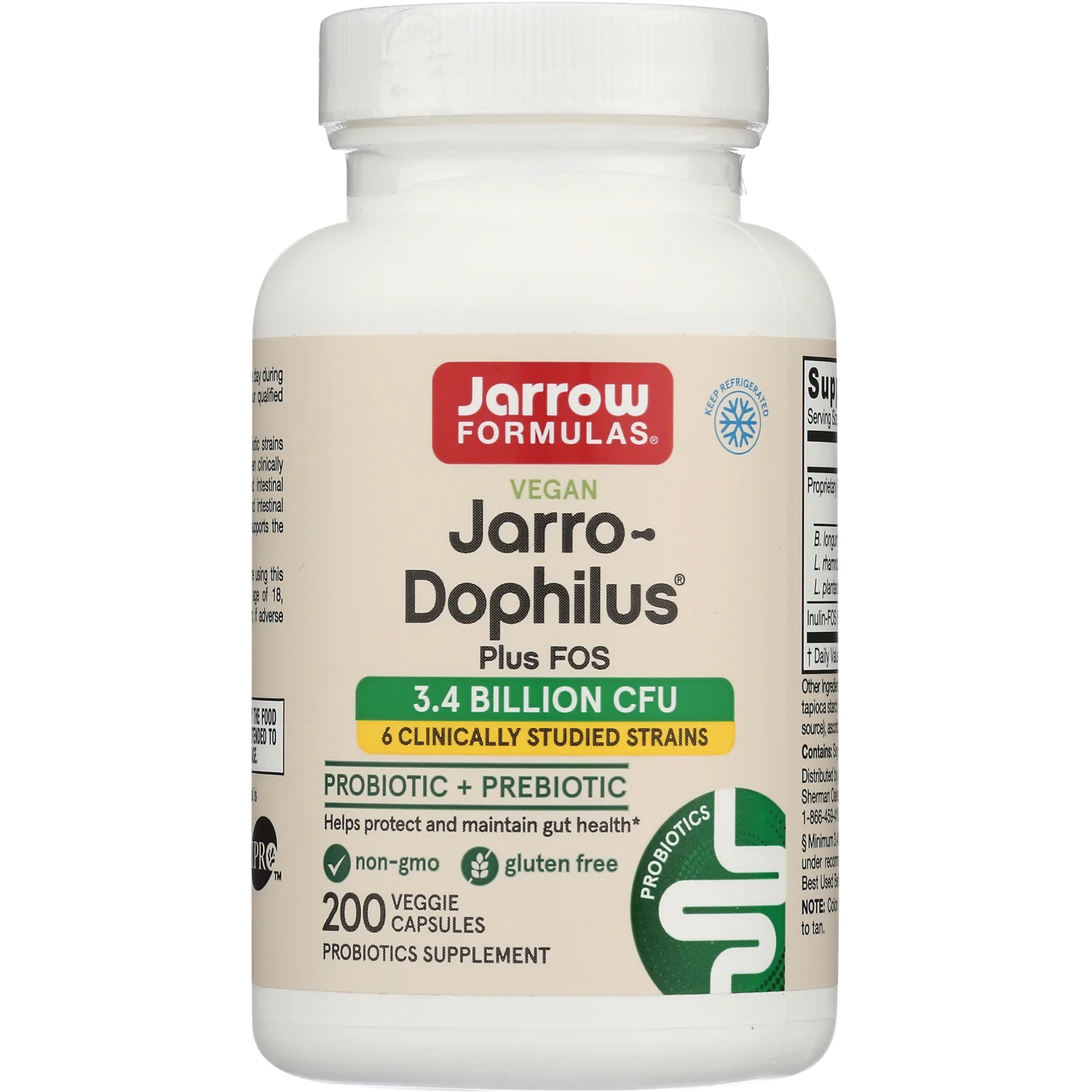 Vegan Jarro-Dophilus Plus FOS - Image 2