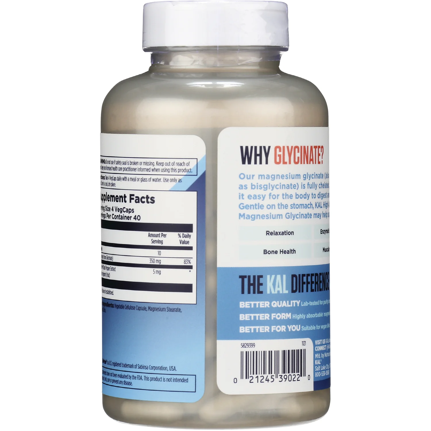 High Absorption Magnesium Glycinate 350 - Image 3