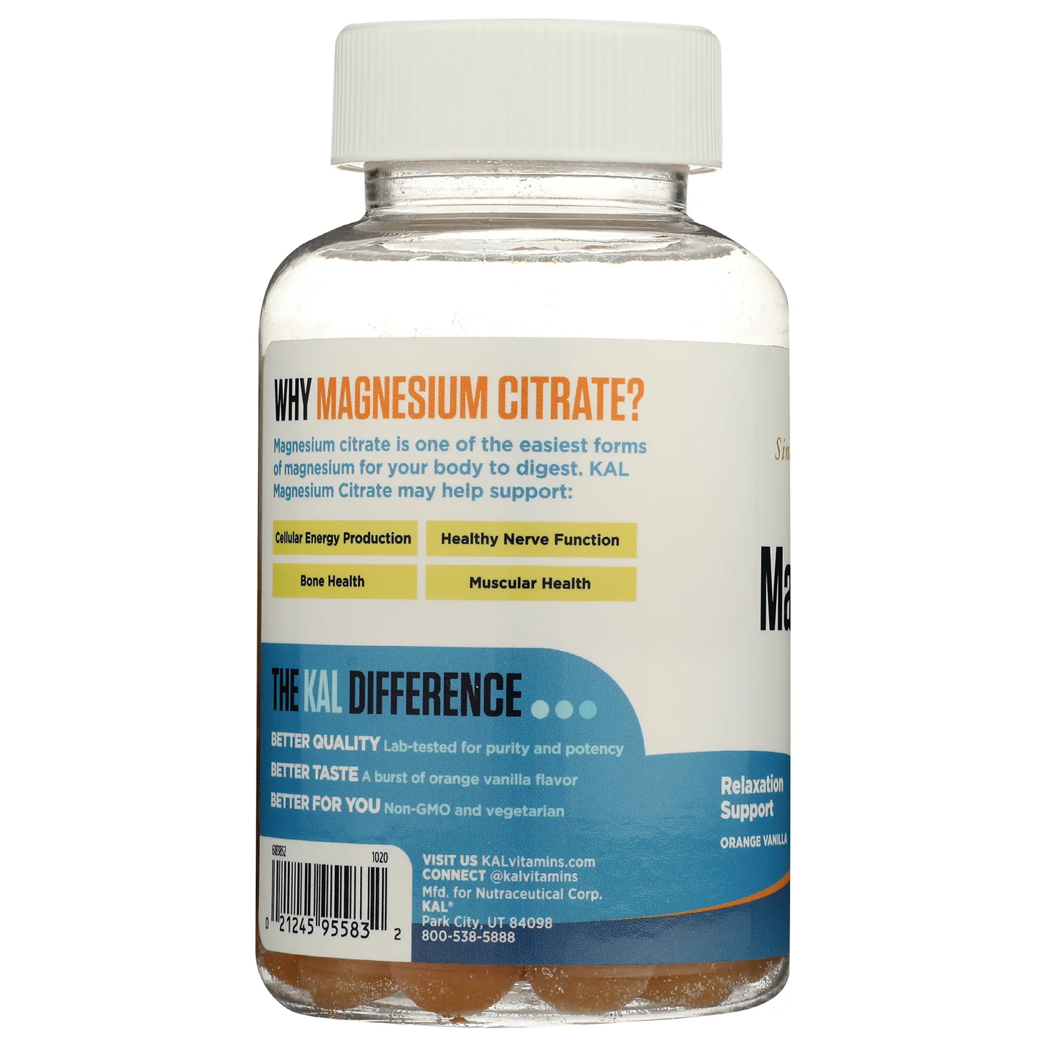 Magnesium Citrate - Orange Vanilla - Image 3