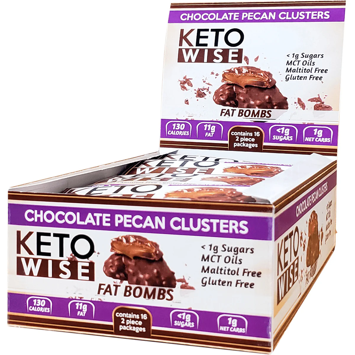 Fat Bombs - Chocolate Pecan Clusters