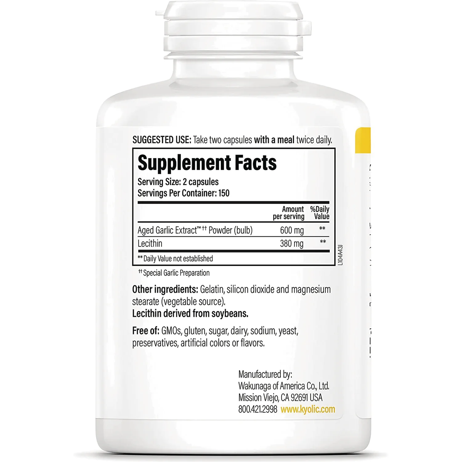 Cholesterol with Lecithin Formula 104 - Image 2