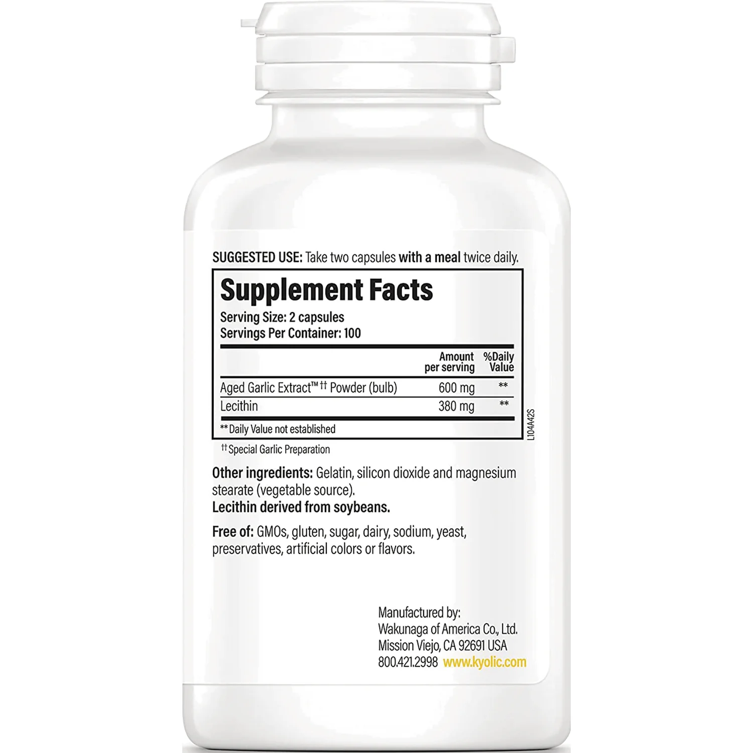 Cholesterol with Lecithin Formula 104 - Image 2