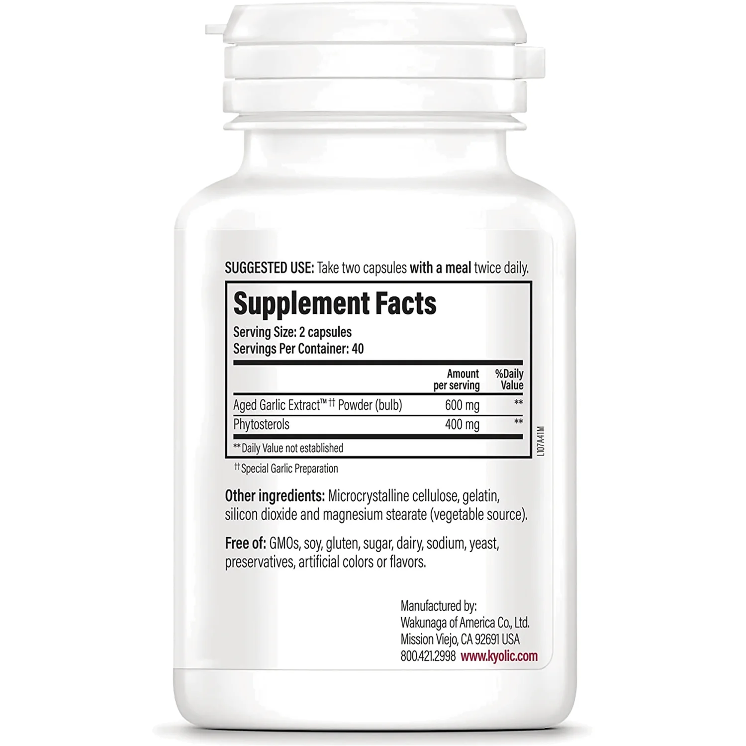 #107 Aged Garlic Extract Phytosterols - Image 2