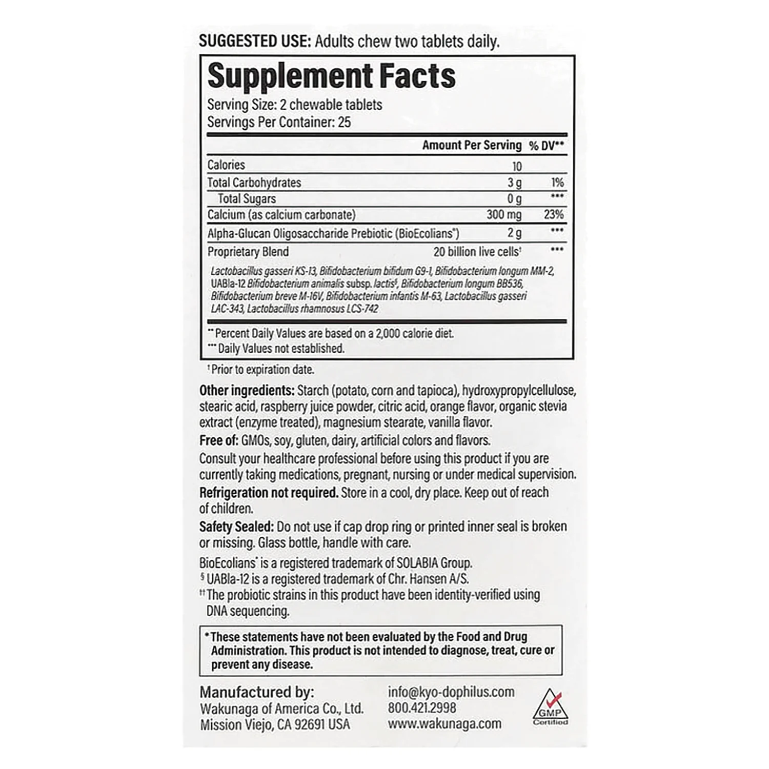 Kyo-Dophilus Pro+ Synbiotic - Berry Smoothie - Image 2