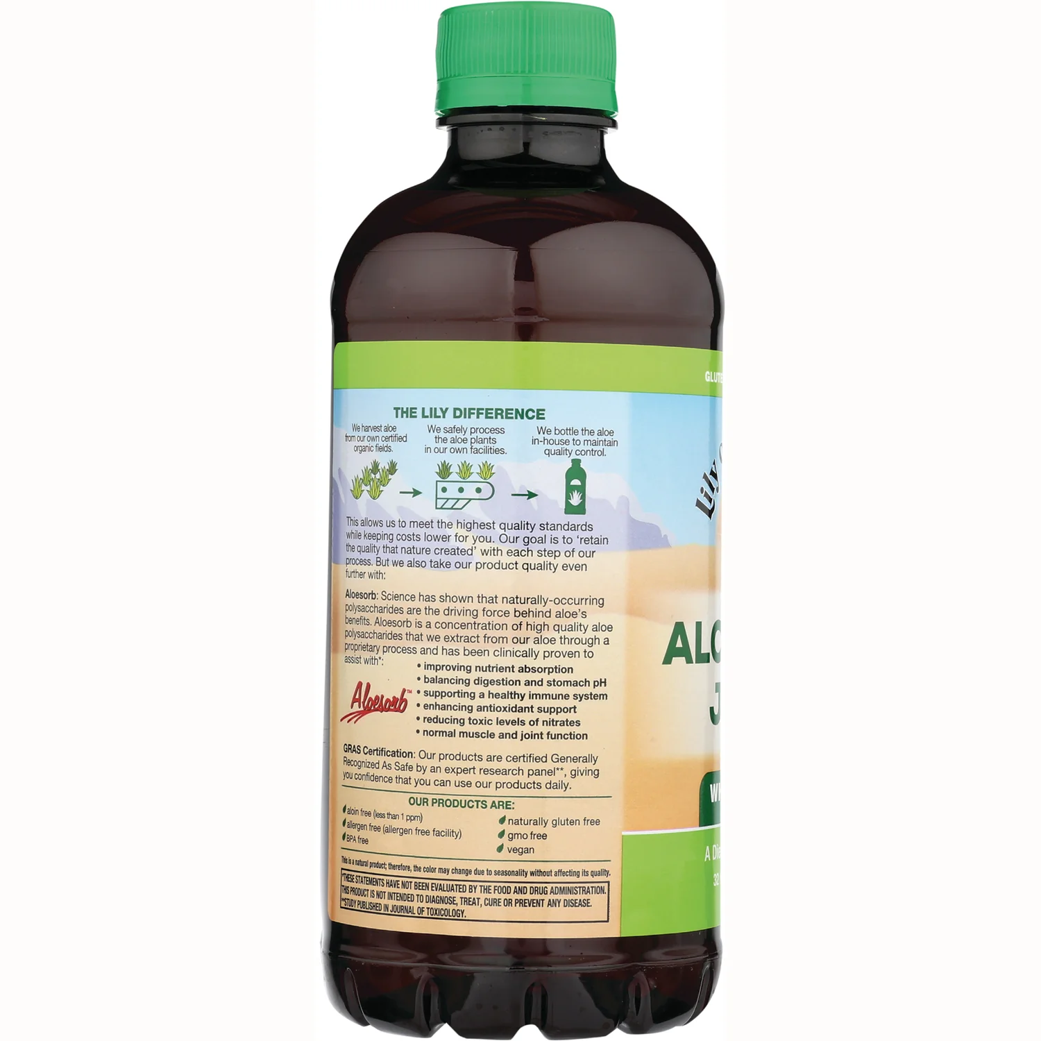 Aloe Vera Juice - Whole Leaf (Filtered) - Image 3
