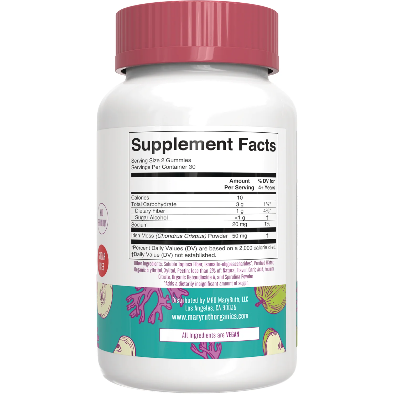 Sea Moss Gummies - Green Apple - Image 2