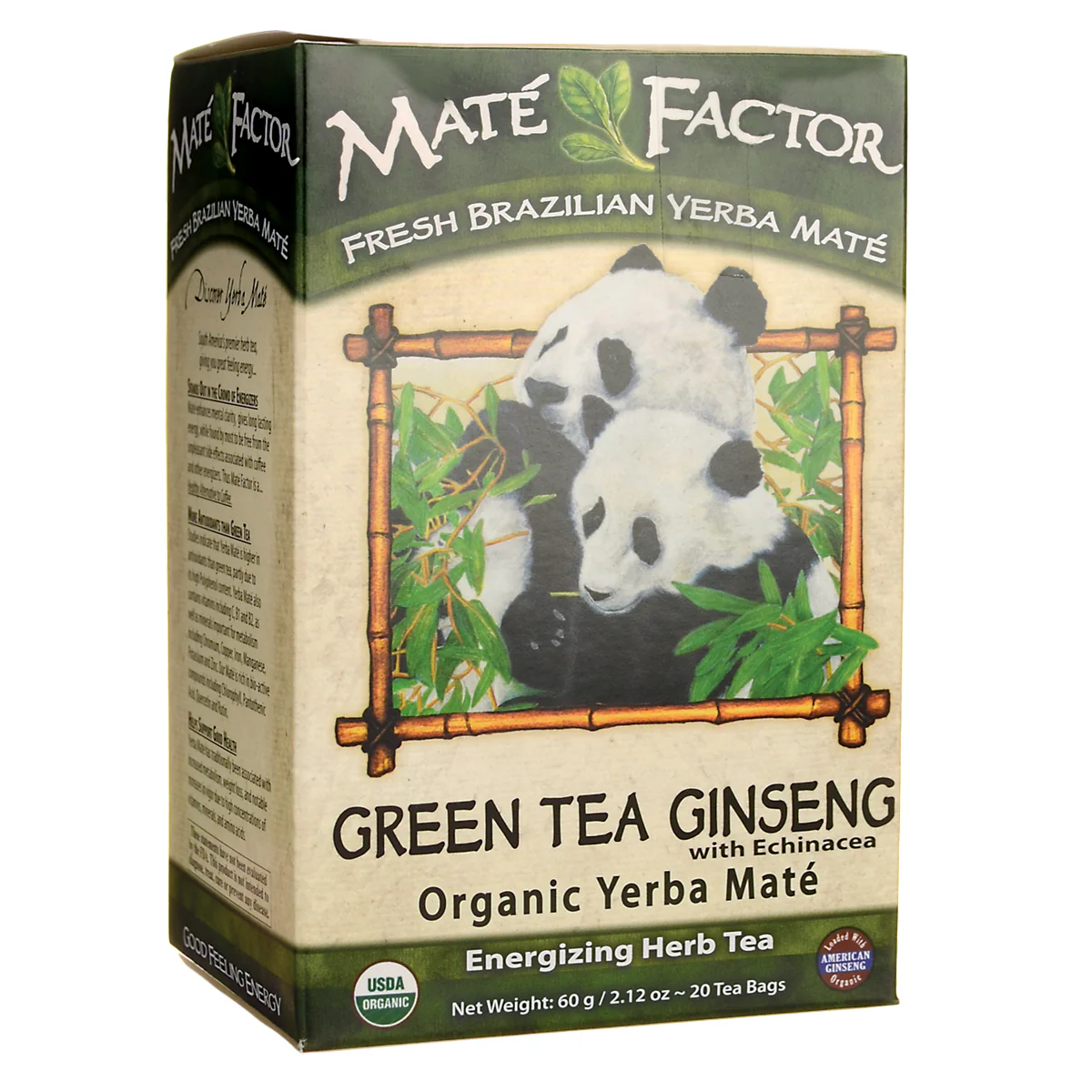 Organic Yerba Mate Energizing Tea - Image 3