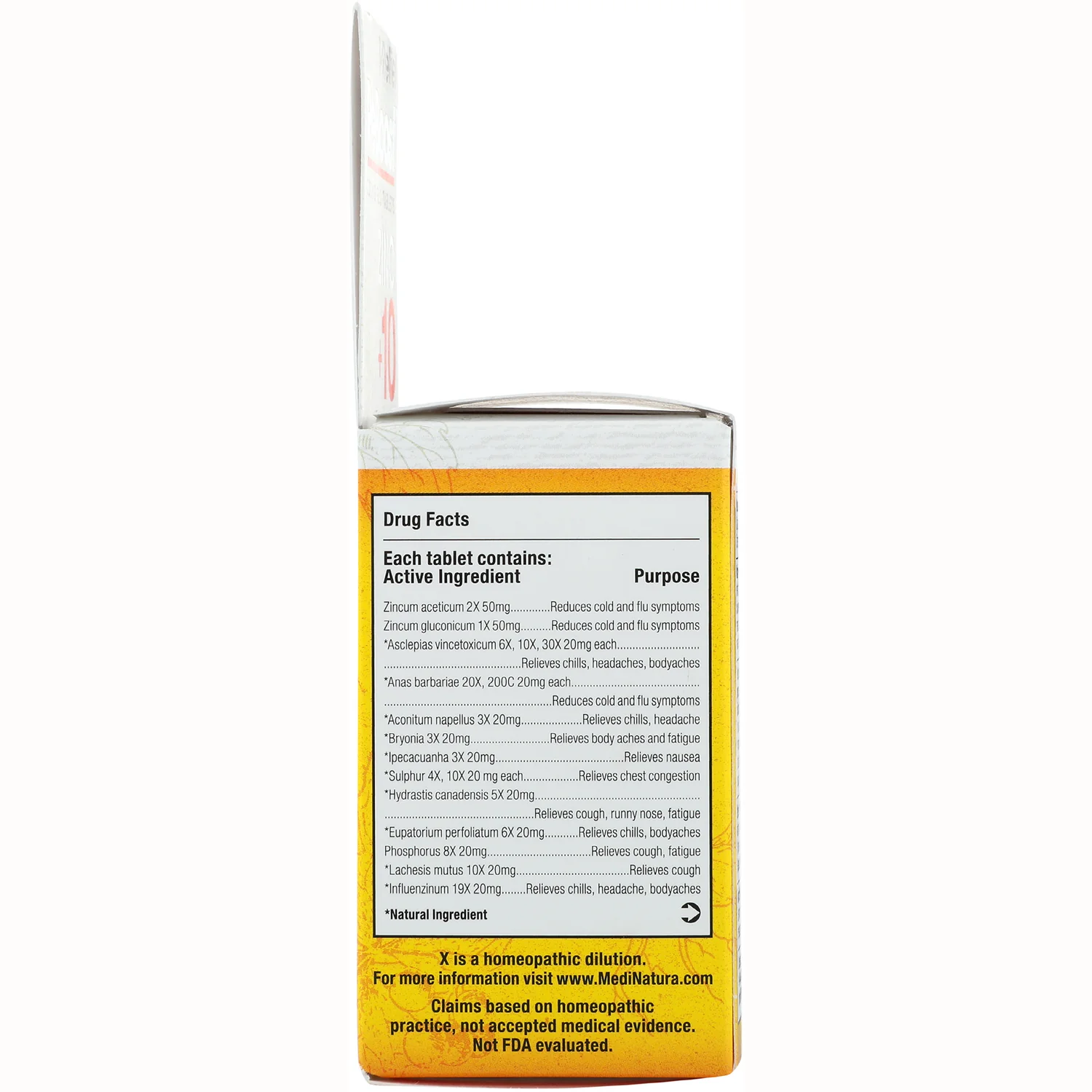 T-Relief ReBoost Zinc +10 Cold & Flu Tablets - Lemon - Image 2