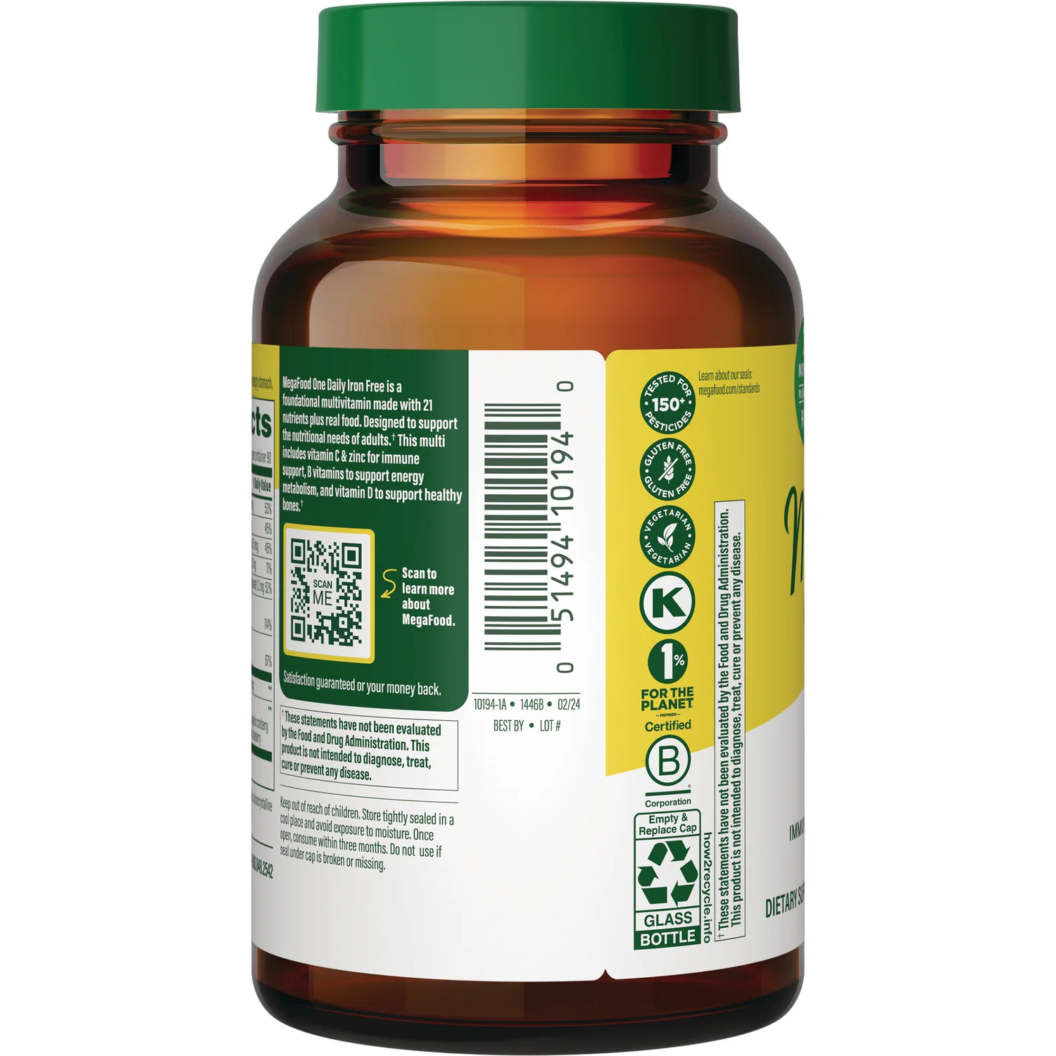 Iron Free One Daily Multivitamin - Image 3