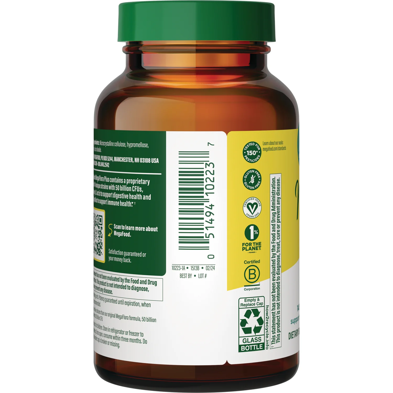 Plus MegaFlora Daily Probiotic - Image 3