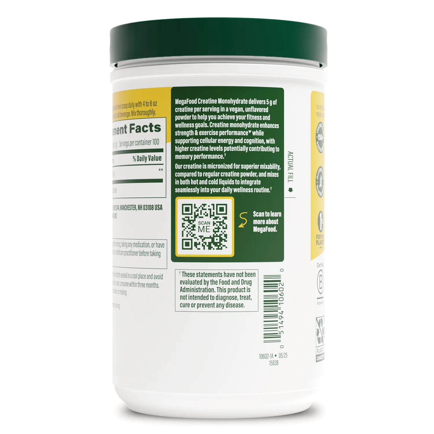 Micronized Creatine Monohydrate Powder - Unflavored - Image 3